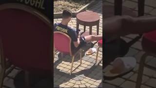 Ronaldo Relax In Hungary