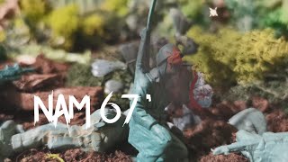 LZ is hot | Vietnam war Army men stop motion film