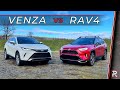 2021 Toyota Venza Vs. 2021 Toyota RAV4 - Which Toyota Hybrid SUV is Best?