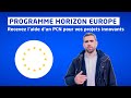 Programme horizon europe  faites vous aider par un pcn en rgion pour vos demandes de financement