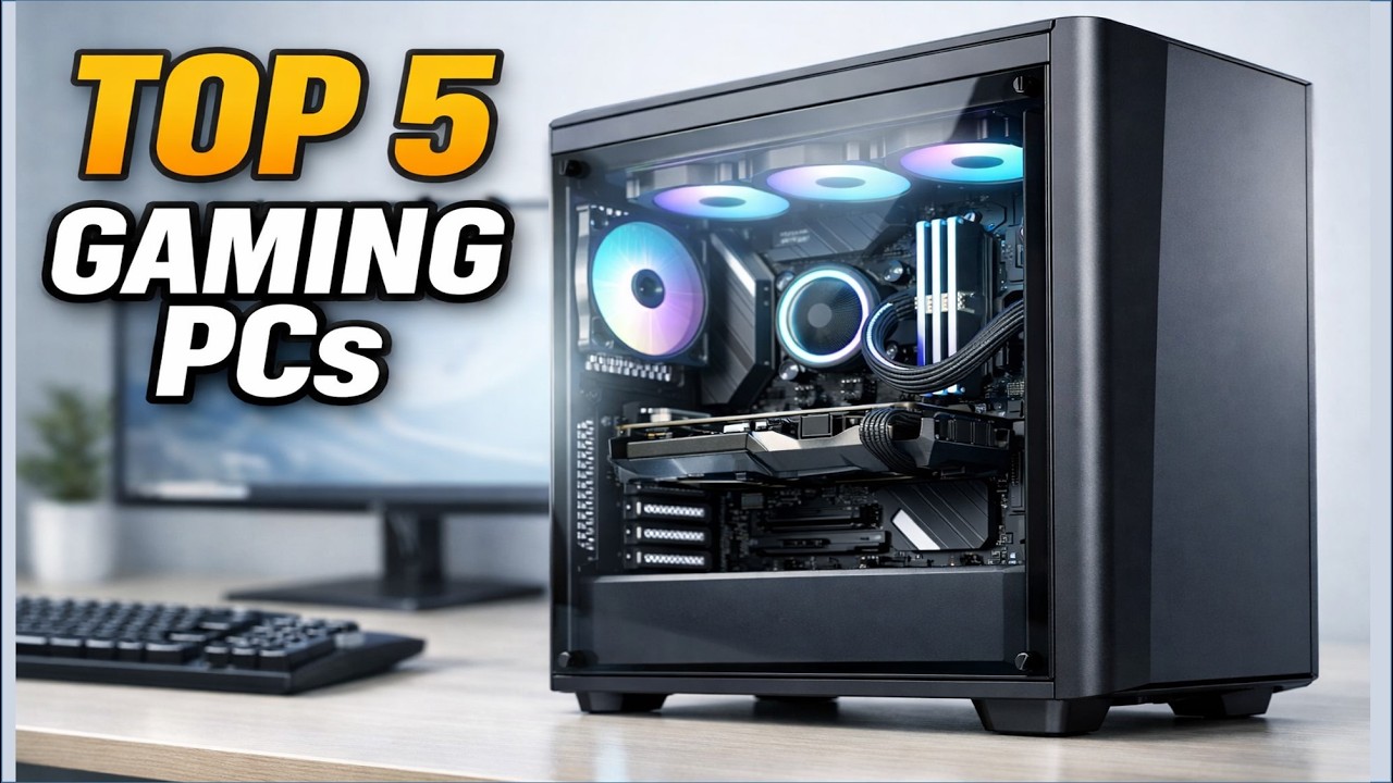 Best Prebuilt Gaming PCs 2026 Top 5 Prebuilt Desktops You Should Buy 