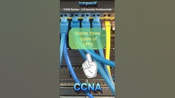 Cisco CCNA: Name three types of VPN? - icmpwolf