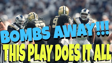GOING DEEP! EASY 1 PLAY TOUCHDOWN VS COVER 2, 3, & 4! BEST MADDEN 18 MONEY PLAY CHIEFS PLAYBOOK TIPS