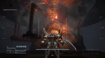 Armored Core 6 (AC6): S Ranking chapter 4 with moonlight/redshift and manual aim