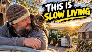 A Day Living Simply and Slowly on the Homestead