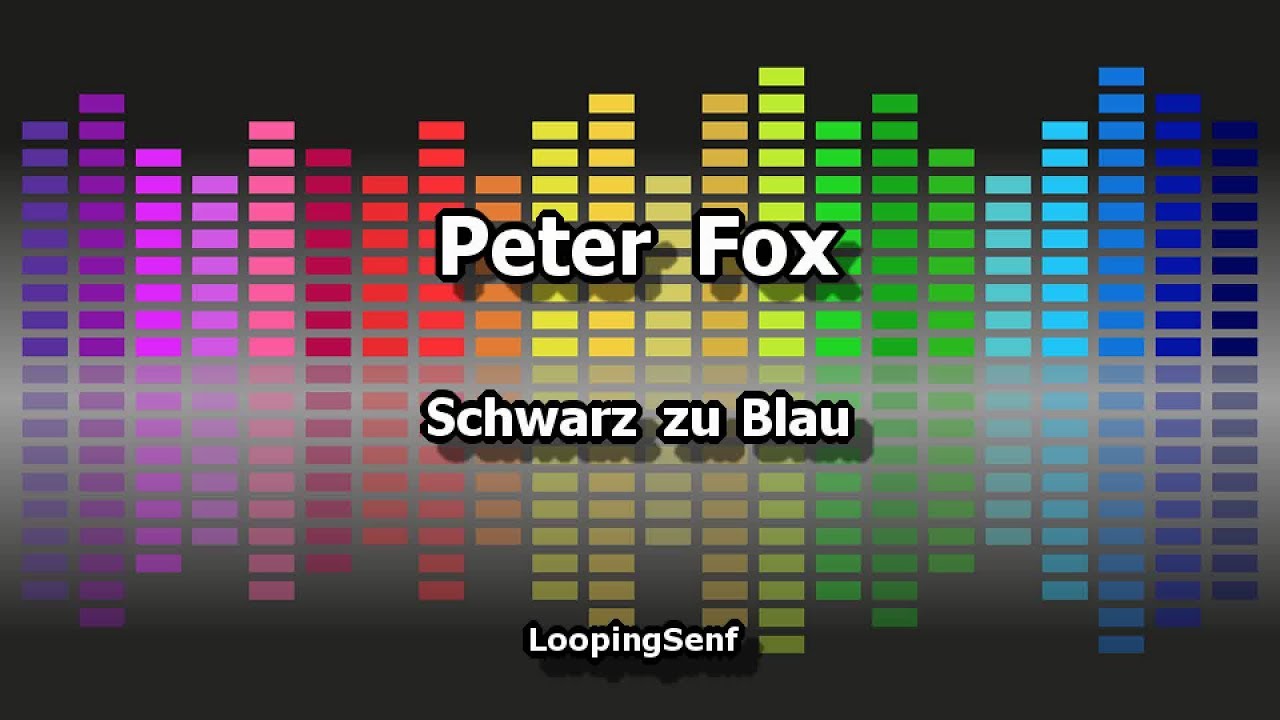 Peter Fox Schwarz Zu Blau Kostenlos Downloaden Peter Fox - Schwarz zu Blau - Lyric Video - YouTube