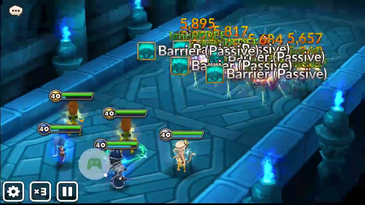 Summoners War(PreBuff!) light amazon, Lyn GB10 speed testing 40