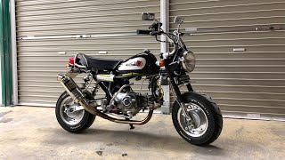 HONDA モンキー マフラー交換 Ｚ50 ヨシムラ フルエキゾースト