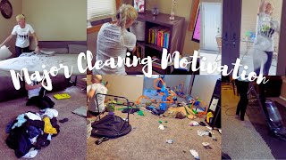 WHOLE HOUSE CLEAN WITH ME | MAJOR CLEANING MOTIVATION!