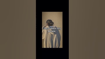 Are you a shy person…? #viral #trending #introvert #shy #subscribe #shorts