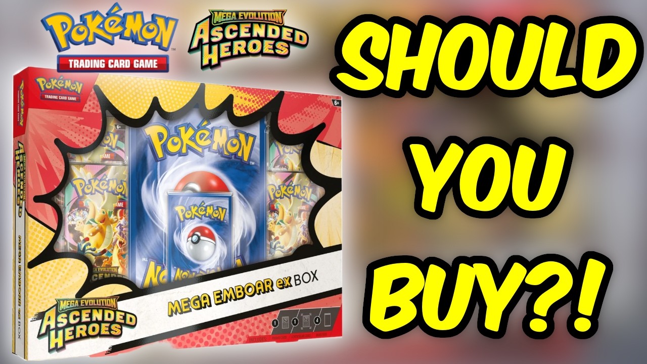SHOULD YOU BUY?! Pokémon TCG: Ascended Heroes Mega Emboar ex Box