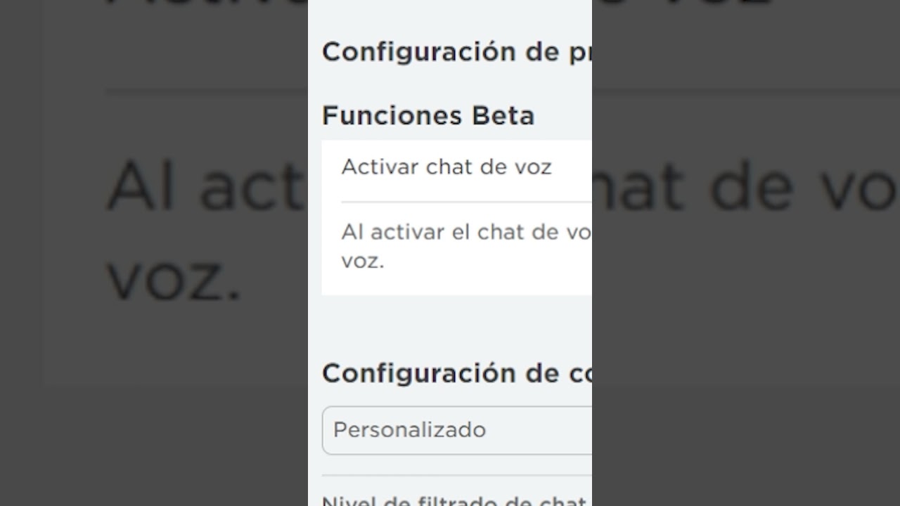 COMO ACTIVAR EL NUEVO CHAT DE VOZ DE ROBLOX 😲 