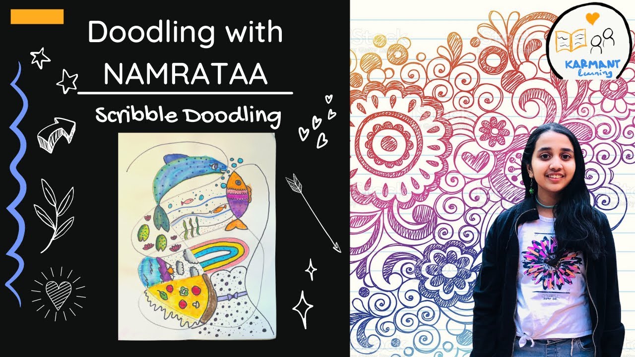 Scribble Doodling | Doodling with Namrataa | Online Tutoring | Learn From Buddies