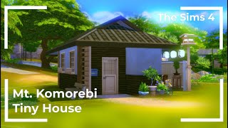 Mt. Komorebi Tiny House | The Sims 4 Stop Motion Build
