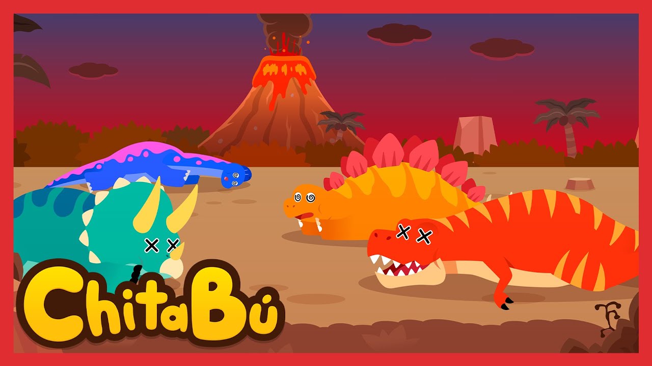 [NUEVA CANCIÓN 🥳] ¿Cómo? Teorías de la  Extinción de Dinosaurios| Canciones Infantiles |  #ChitaBú