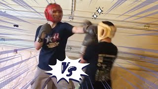 A New Students First Time Boxing