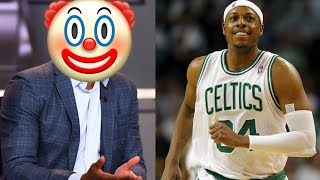 Paul Pierce MUST be STOPPED - (Says Lebron James is NOT Top 5 Player All-Time)