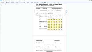 How to SIGN a Google Doc and INSERT Checkboxes!