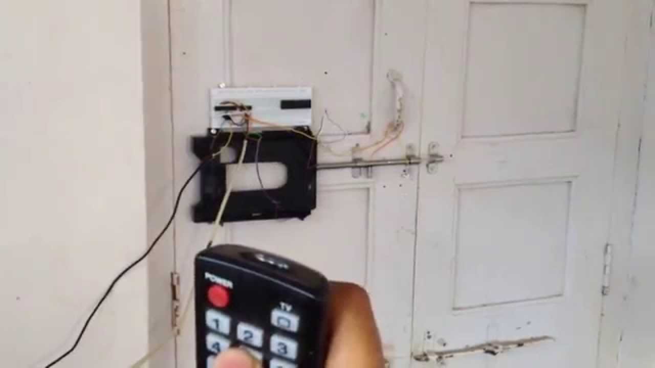 Electronic Ir Door Lock Prototype Things You Can Make Using A