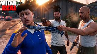 GTA V : VIDA REAL - CAI EM UM GOLPE E ME ASSALTARAM! 😓 - #126