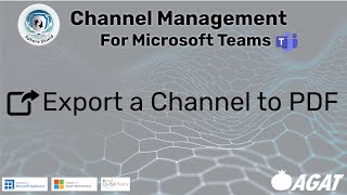 How to Export a Microsoft Teams Channel to PDF