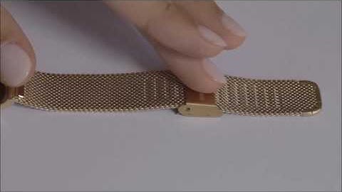 Cluse Tutorial - How to adjust Cluse mesh watch | BoumanOnline