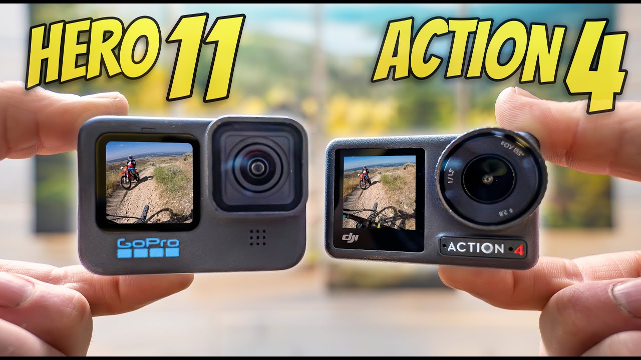 DJI Osmo Action 4 Vs GoPro 11 - The Best Bike Camera On The Market