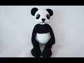 How To Crochet Amigurumi Panda Animal Crochet Tutorial 