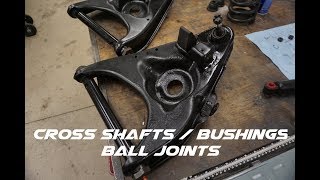 How To Assemble 196087 Chevy C10 Lower Control Arms (With Steel Threaded Bushings)