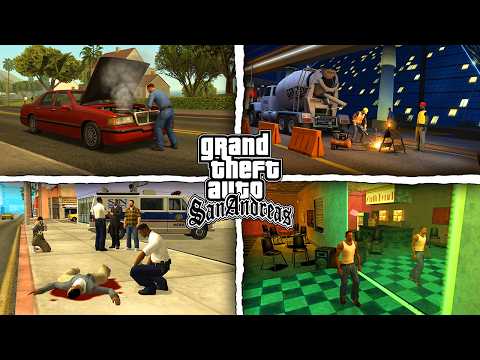 THINGS GTA SA HAD TO REMOVE BECAUSE OF THE PS2
