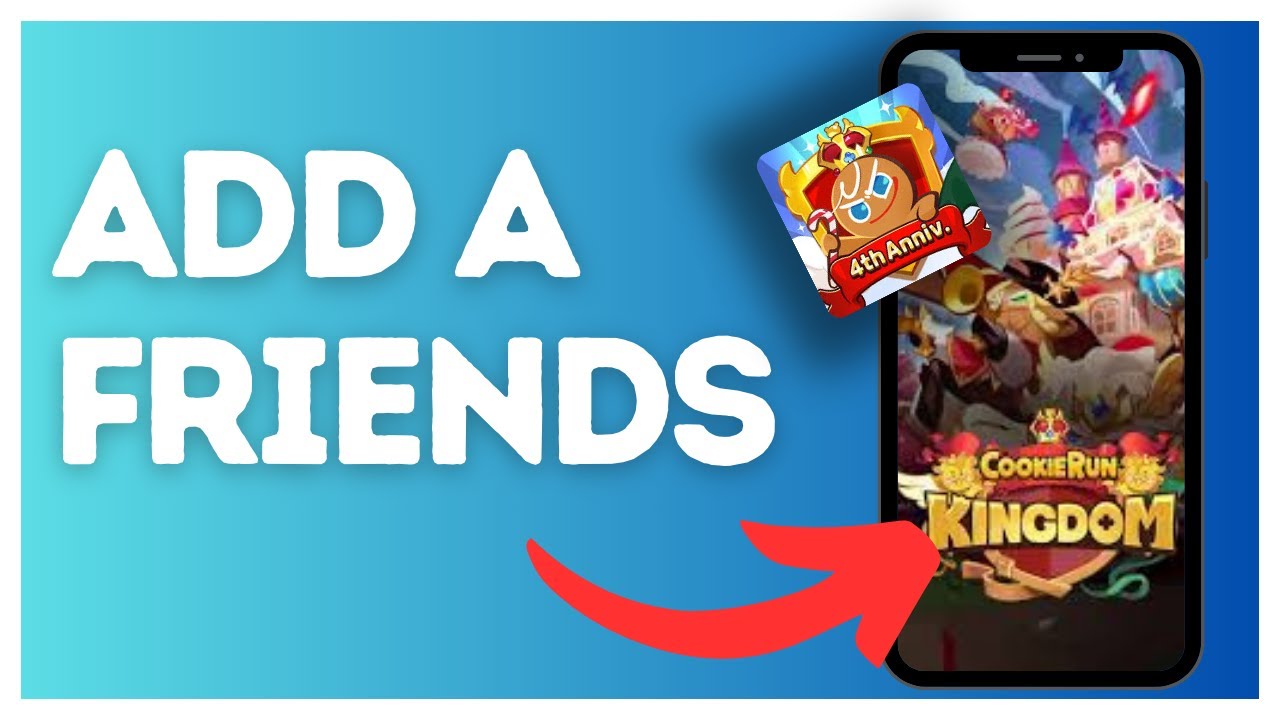 How to add a friends on Cookie Run: Kingdom? - YouTube