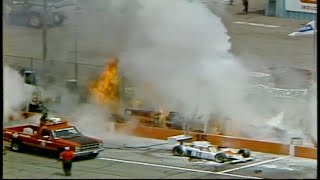 Herm Johnson Pit Fire: 1981 Michigan 500 (Indycar)
