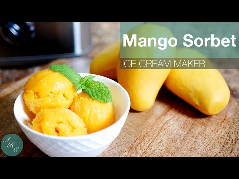 http://facebook.com/fortunecooking. How to make mango ice cream. 2/3 cup confectioners sugar, 1/2 cu. 