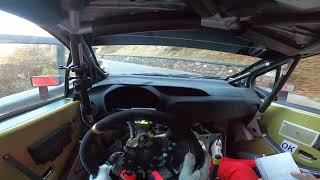 Kalle Rovanperä - Rally Monza test | Helmet cam | Toyota Yaris WRC