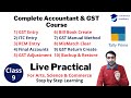 Complete Accountant & GST Course Part- 9 | Complete Tally Prime with GST Return Create.