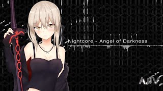 Nightcore - Angel of Darkness [Music Visualization]