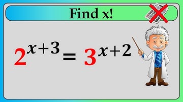 Nice Exponent Math Simplification   Find the Value of X