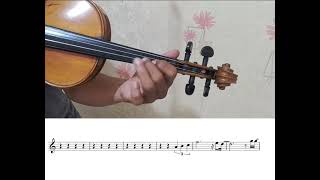 Untungnya Hidup Harus Terus Berjalan  Bernadya  Violin Score