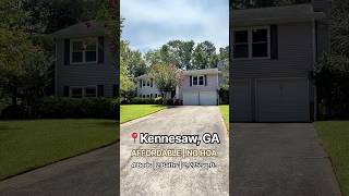 Property Tour - Affordable Single Family Home NO HOA in Kennesaw GA