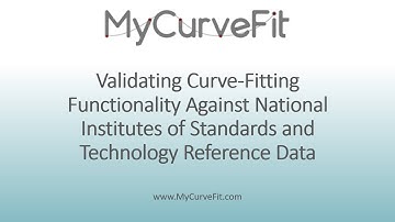 Validating Curve-Fitting Functionality Against NIST Reference Data