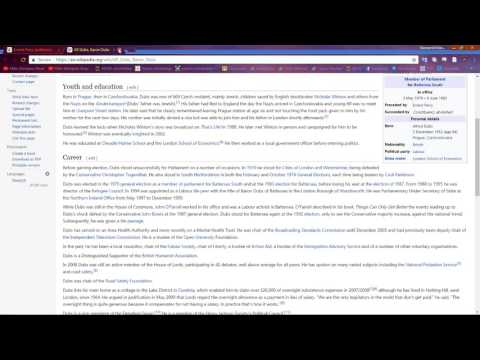 creating a wikipedia page