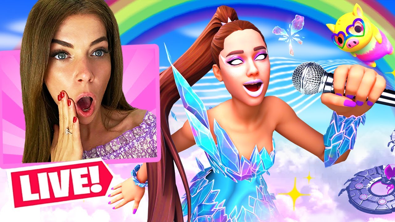🔴 Je découvre le CONCERT D'ARIANA GRANDE en AMOUREUX sur Fortnite ! (Evenement)