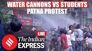 Live: Water Cannons vs Students in Patna as Exam Protest Escalates