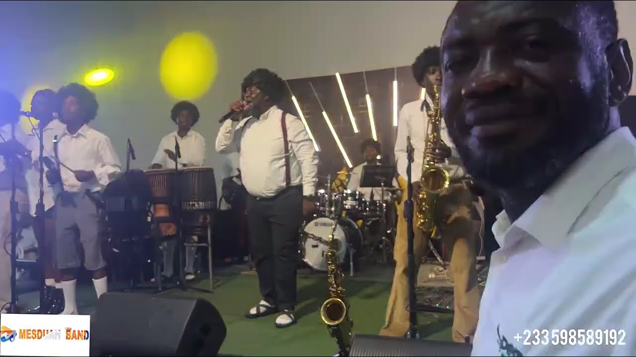 🔥💯Hottest African Jam from Mercy Asiedu band (MESDUAH BAND)🎊🎉