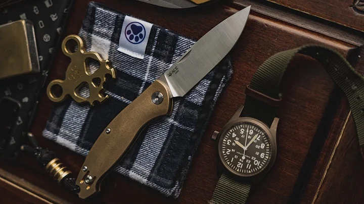 Giant mouse Ace Farley Slip joint unboxing knife r...