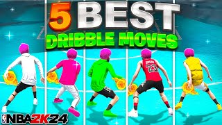 5 ADVANCED DRIBBLE MOVES to become a PRO DRIBBLER on NBA 2K24