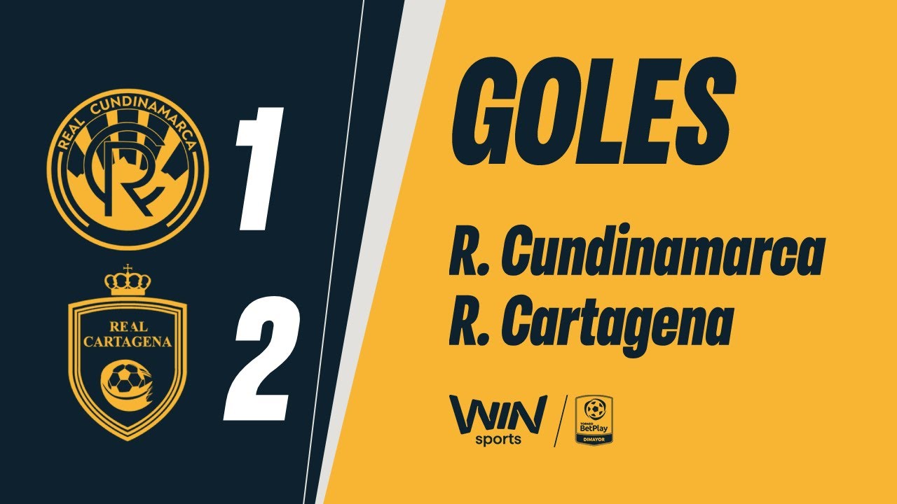 Real Cundinamarca vs. Real Cartagena (goles) | Torneo 2025-2 | Cuadrangulares - Fecha 4