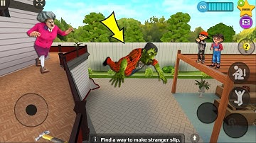 Scary Stranger 3D - New Update New Special Levels Control Mr Grumpy Secret Room part 862