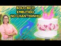 BOLO BICO EMBUTIDO NO CHANTININHO (ROSETAS)  | SAMIRA NUNES