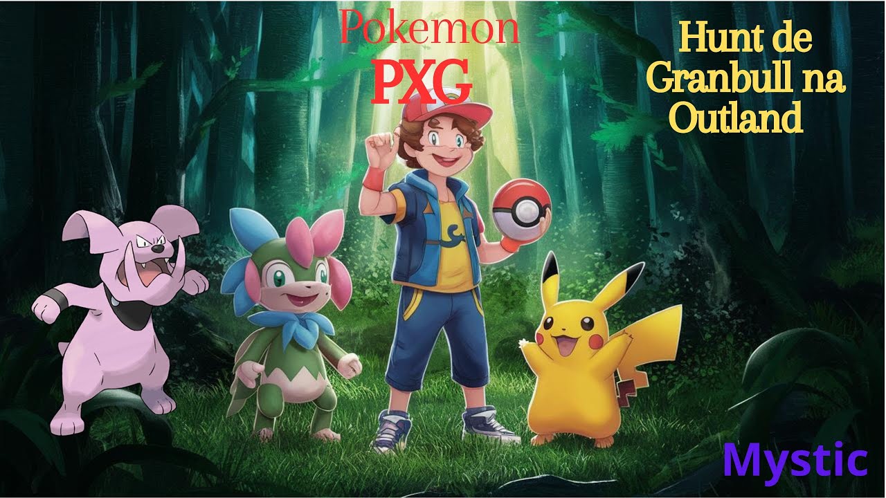[PXG] Hunt do Pokemon Granbull na Outland --Mystic-- - YouTube